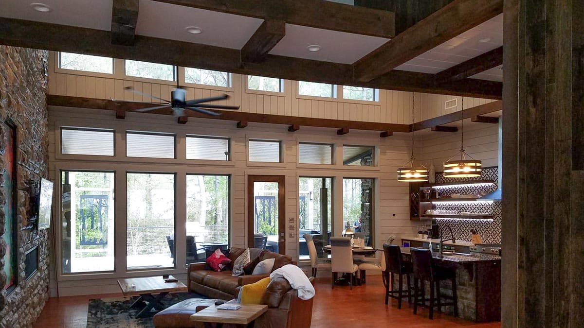 Plan 744506ABR: 2-Bed 2100 Square Foot Designer Cabin House Plan - Image #7 - Contemporary, Country, Modern, Mountain, Rustic, Vacation