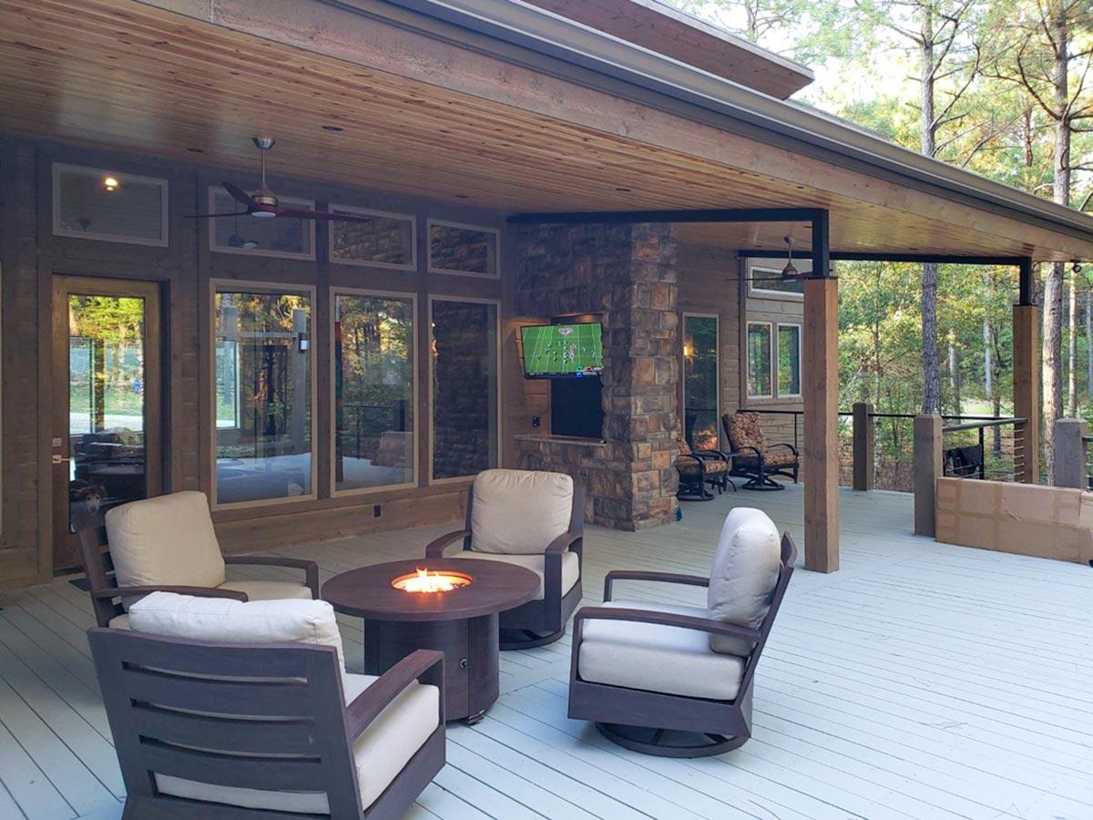 Plan 744506ABR: 2-Bed 2100 Square Foot Designer Cabin House Plan - Image #17 - Contemporary, Country, Modern, Mountain, Rustic, Vacation