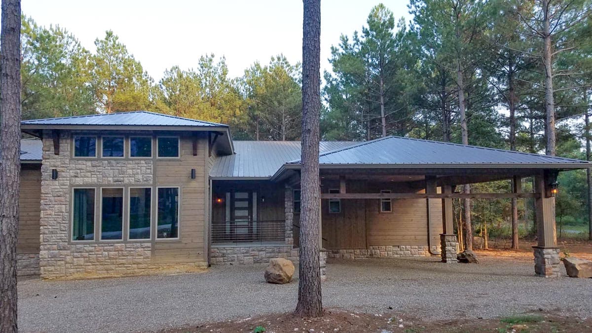 Plan 744506ABR: 2-Bed 2100 Square Foot Designer Cabin House Plan - Image #18 - Contemporary, Country, Modern, Mountain, Rustic, Vacation