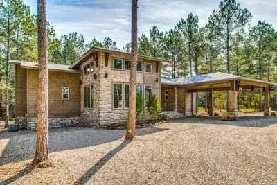 2-Bed 2100 Square Foot Designer Cabin House Plan