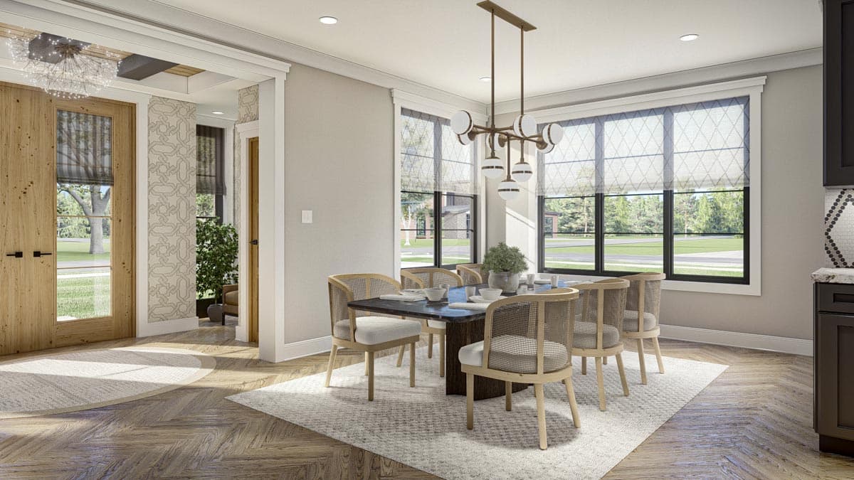 Plan 623164DJ: Modern Scandinavian House Plan with 4 Beds and 2-Story Great Room - 3300 Sq Ft - Image #16 - Contemporary, Mountain, New American, Scandinavian, Transitional