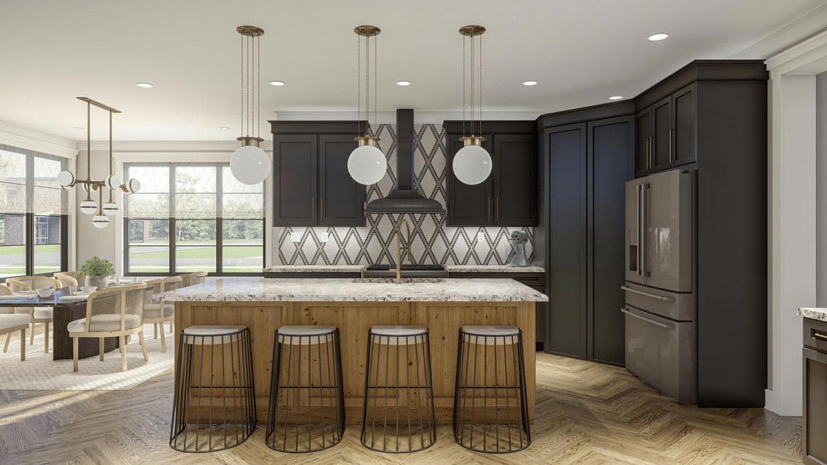 Plan 623164DJ: Modern Scandinavian House Plan with 4 Beds and 2-Story Great Room - 3300 Sq Ft - Image #19 - Contemporary, Mountain, New American, Scandinavian, Transitional