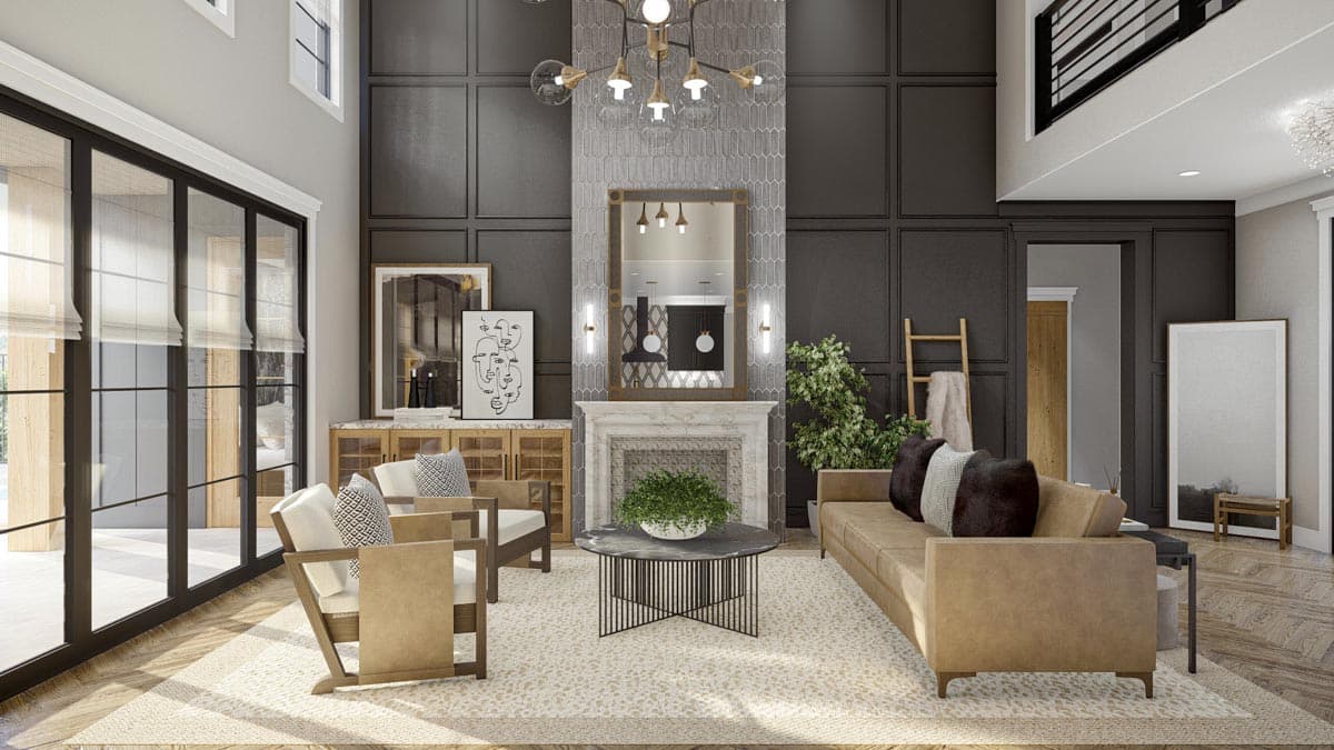 Plan 623164DJ: Modern Scandinavian House Plan with 4 Beds and 2-Story Great Room - 3300 Sq Ft - Image #20 - Contemporary, Mountain, New American, Scandinavian, Transitional