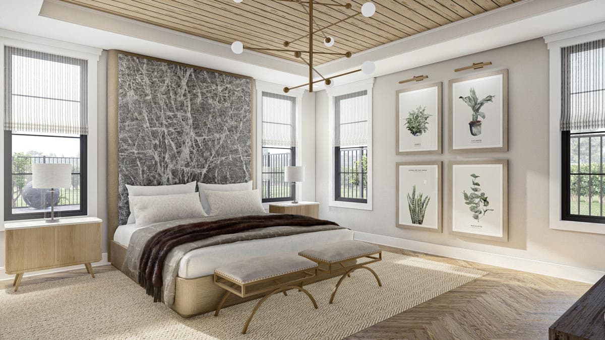 Plan 623164DJ: Modern Scandinavian House Plan with 4 Beds and 2-Story Great Room - 3300 Sq Ft - Image #23 - Contemporary, Mountain, New American, Scandinavian, Transitional