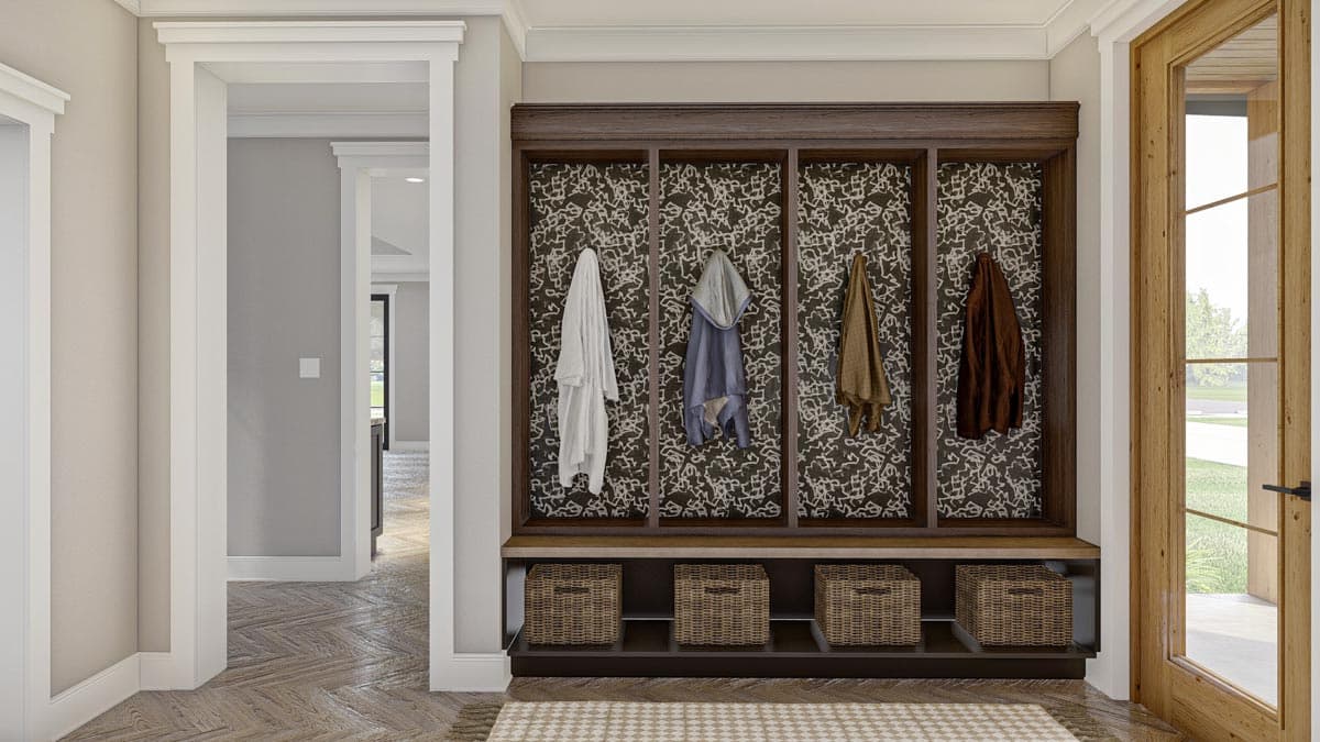 Plan 623164DJ: Modern Scandinavian House Plan with 4 Beds and 2-Story Great Room - 3300 Sq Ft - Image #26 - Contemporary, Mountain, New American, Scandinavian, Transitional