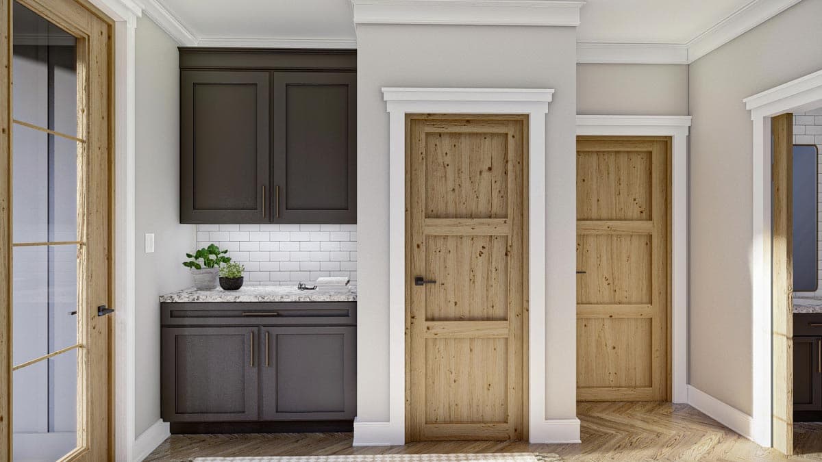 Plan 623164DJ: Modern Scandinavian House Plan with 4 Beds and 2-Story Great Room - 3300 Sq Ft - Image #27 - Contemporary, Mountain, New American, Scandinavian, Transitional