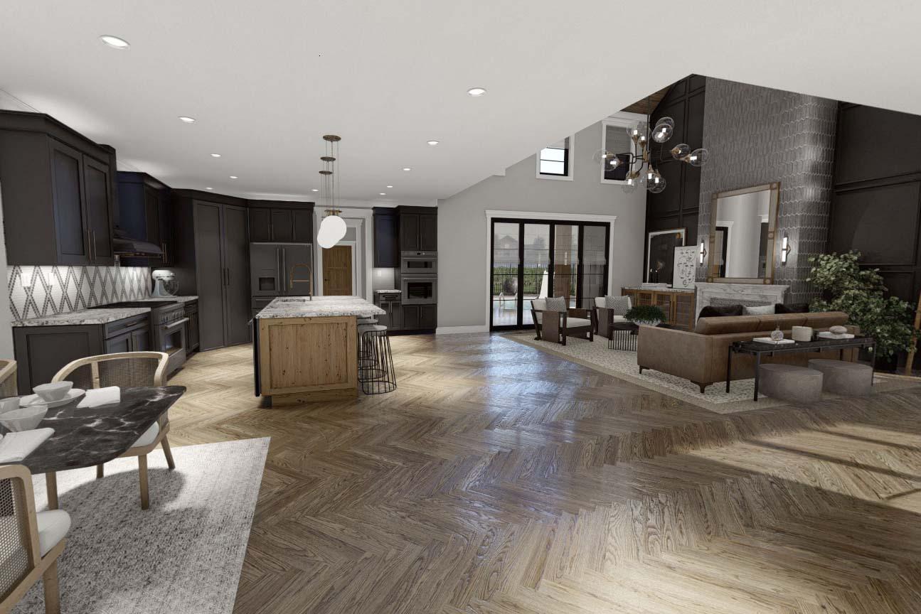 Plan 623164DJ: Modern Scandinavian House Plan with 4 Beds and 2-Story Great Room - 3300 Sq Ft - Virtual Tour Cover Image - Contemporary, Mountain, New American, Scandinavian, Transitional