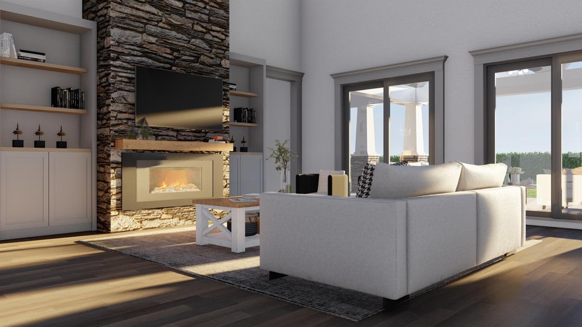 Plan 70829MK: New American Farmhouse with 3000 Square Feet of Heated Living Plus Bonus Expansion - Image #10 - Country, Craftsman, Modern Farmhouse, New American, Traditional