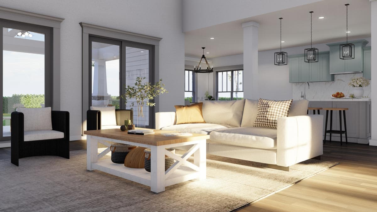 Plan 70829MK: New American Farmhouse with 3000 Square Feet of Heated Living Plus Bonus Expansion - Image #11 - Country, Craftsman, Modern Farmhouse, New American, Traditional