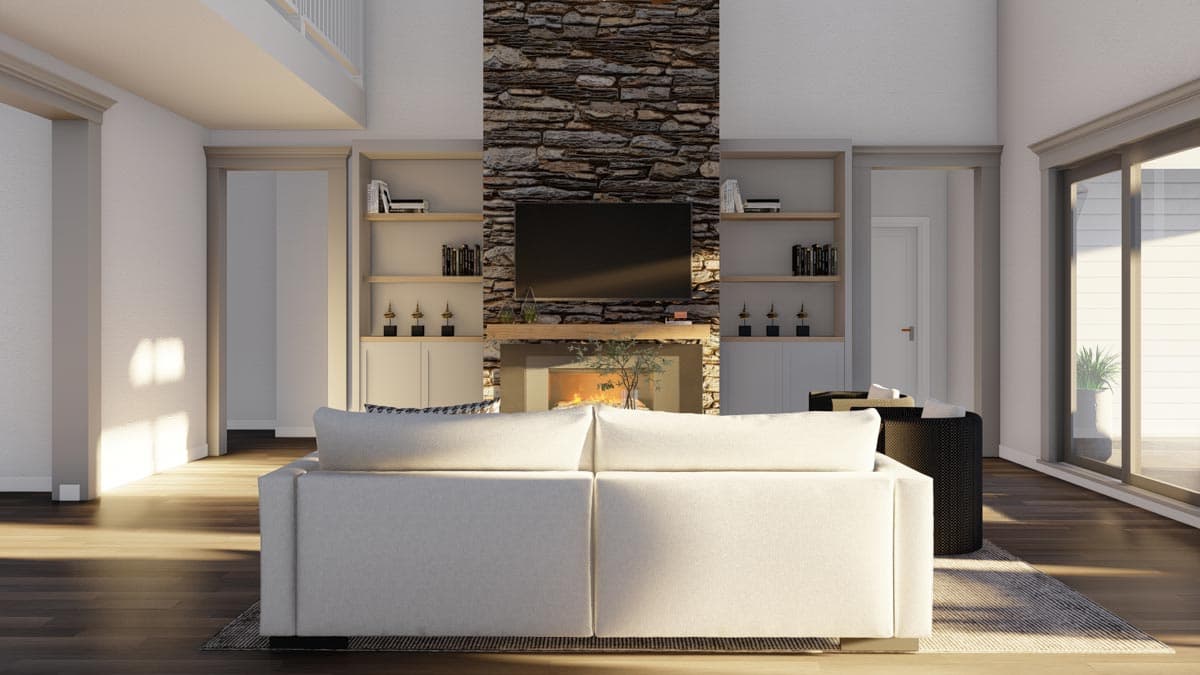 Plan 70829MK: New American Farmhouse with 3000 Square Feet of Heated Living Plus Bonus Expansion - Image #9 - Country, Craftsman, Modern Farmhouse, New American, Traditional