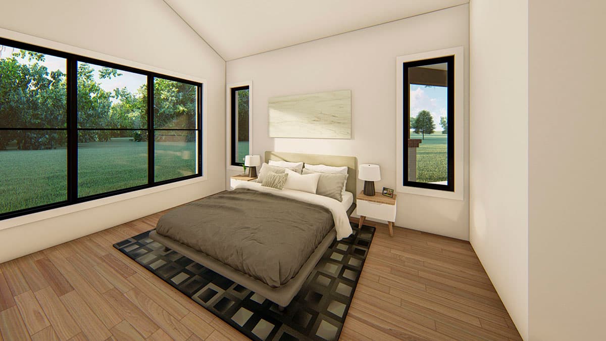 Plan 915056CHP: Exclusive Hill Country House Plan with Large Rear Porch and Bonus Room - 2522 Sq Ft - Image #9 - Country, Craftsman, Hill Country, Modern Farmhouse, Mountain, New American, Ranch, Transitional