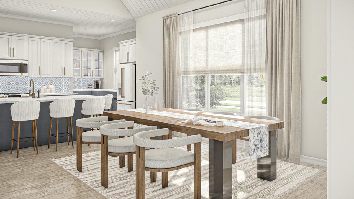 Plan 623165DJ: 3 Bedroom Traditional Country House Plan with Cathedral Ceiling in Great Room - Image #11 - Country, Craftsman, New American, Ranch, Traditional