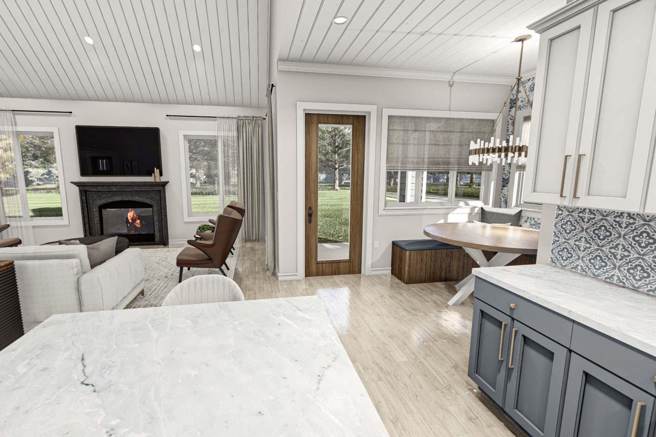 Plan 623165DJ: 3 Bedroom Traditional Country House Plan with Cathedral Ceiling in Great Room - Virtual Tour Cover Image - Country, Craftsman, New American, Ranch, Traditional