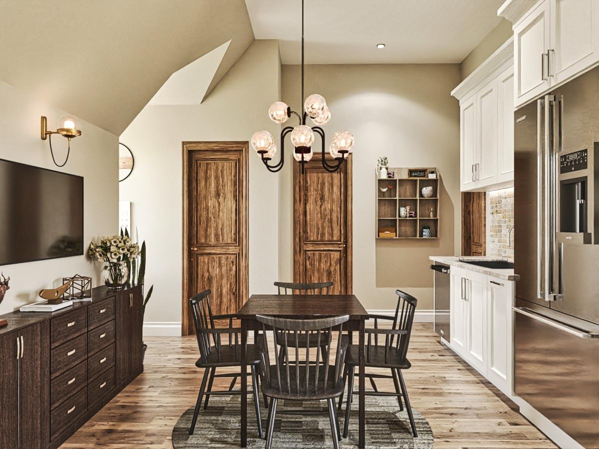 Plan 25791GE: 3-Car Garage with 800 Square Foot Apartment Above - Image #5 - Carriage, Country, Craftsman, Modern Farmhouse, New American, Rustic, Traditional