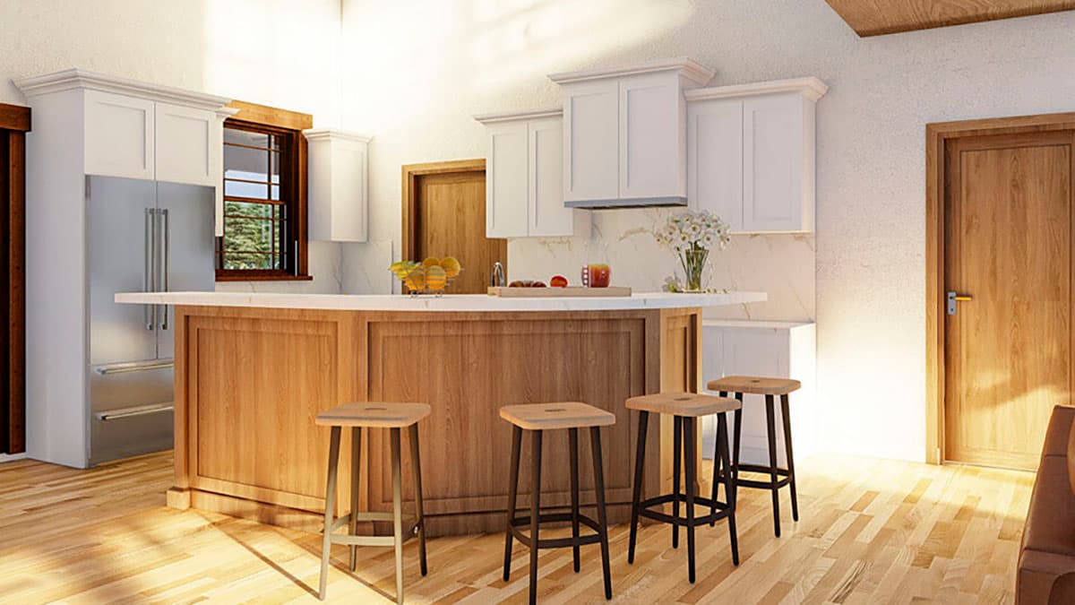 Plan 70833MK: 2700 Square Foot Rustic Country House Plan with Bonus Apartment Above Garage - Image #12 - Country, Craftsman, Mountain, Rustic