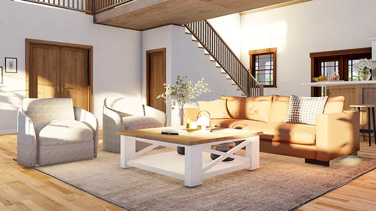 Plan 70833MK: 2700 Square Foot Rustic Country House Plan with Bonus Apartment Above Garage - Image #15 - Country, Craftsman, Mountain, Rustic