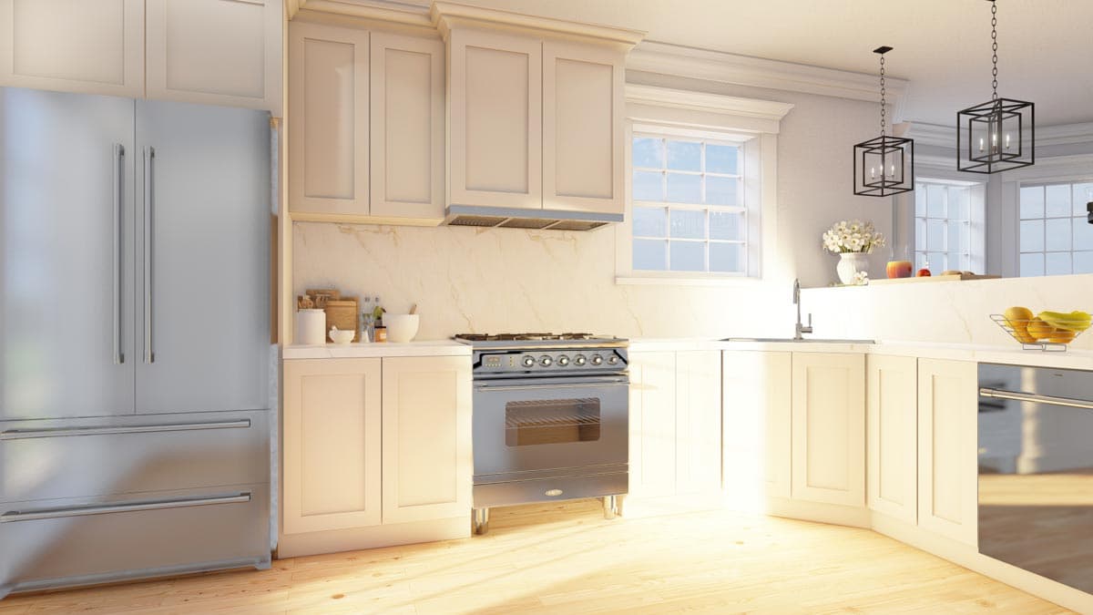 Plan 70835MK: Flexible Cottage Under 1300 Square Feet with Bayed Dining Area - Image #14 - Cottage, Country, Traditional