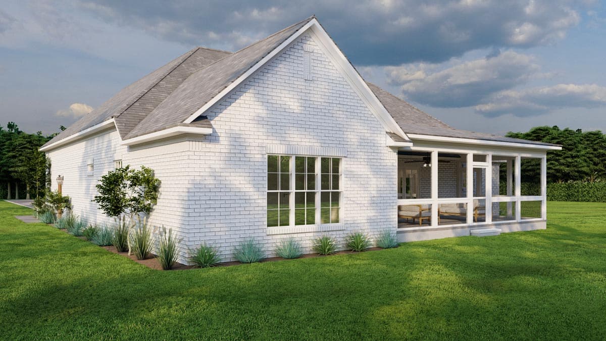 Plan 70836MK: 1900 Square Foot Traditional Home Plan with 3 Bedrooms and a 2-Car Garage - Image #6 - Traditional