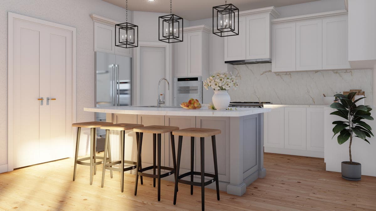 Plan 70836MK: 1900 Square Foot Traditional Home Plan with 3 Bedrooms and a 2-Car Garage - Image #14 - Traditional