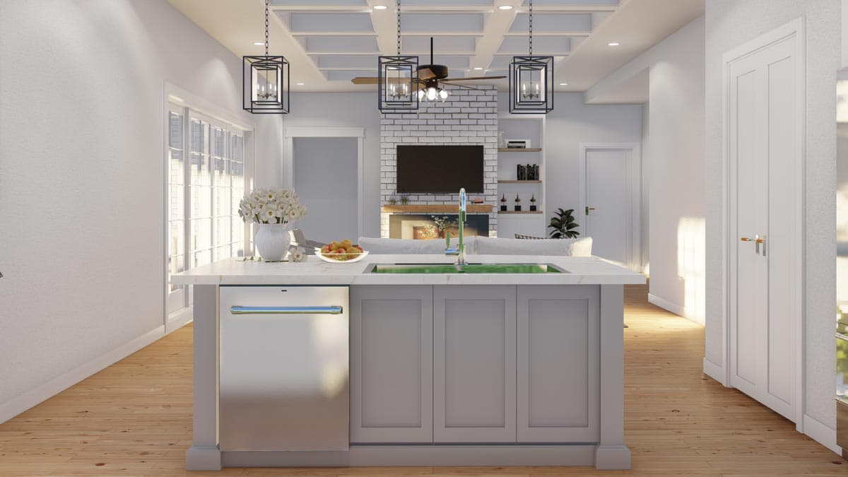 Plan 70836MK: 1900 Square Foot Traditional Home Plan with 3 Bedrooms and a 2-Car Garage - Image #15 - Traditional