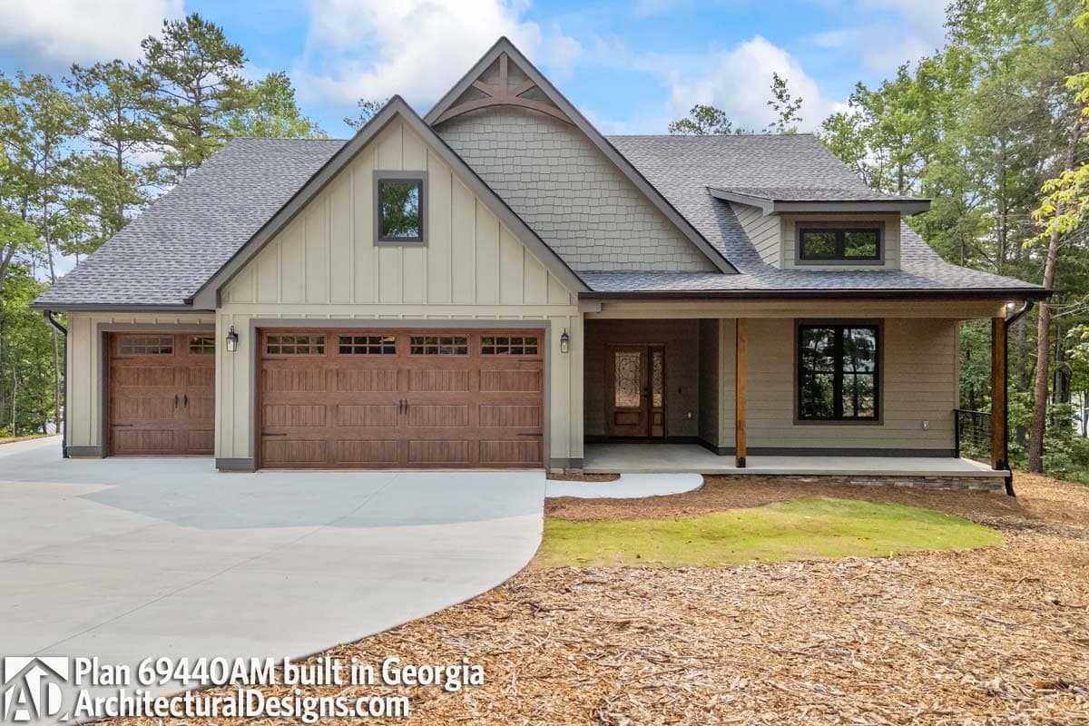 build gallery item - Modern Farmhouse House Plan 69440AM Comes to Life in Georgia