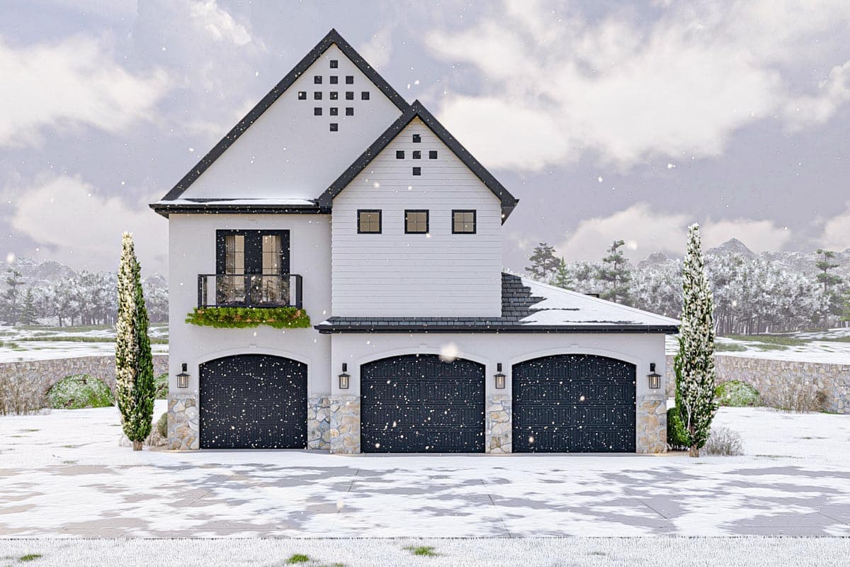 Plan 623168DJ: Modern Cottage Style Carriage House Plan with Workshop - 1165 Sq Ft - Image #16 - Carriage, Contemporary, European, New American