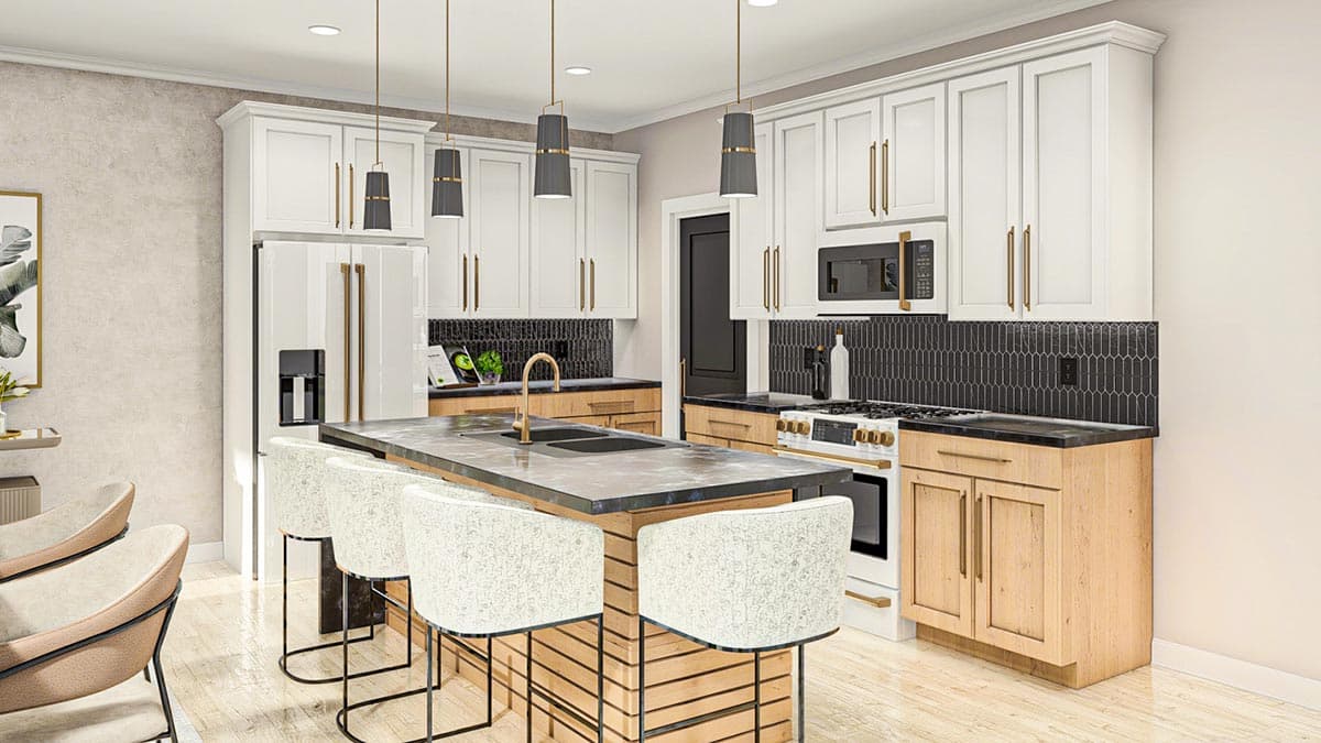 Plan 623169DJ: Contemporary Craftsman House Plan Under 2200 Square Feet with Flex Room - Image #7 - Country, Craftsman, Farmhouse, Modern Farmhouse, New American