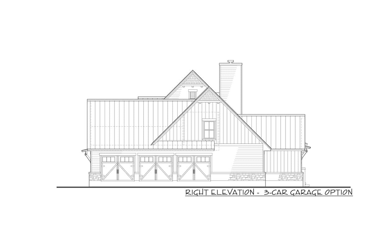 Plan 16925WG: One-Story Country Craftsman Home Plan with Loft and Optionally Finished Bonus Room - 2510 Sq Ft - Image #20 - Craftsman, Modern Farmhouse, New American