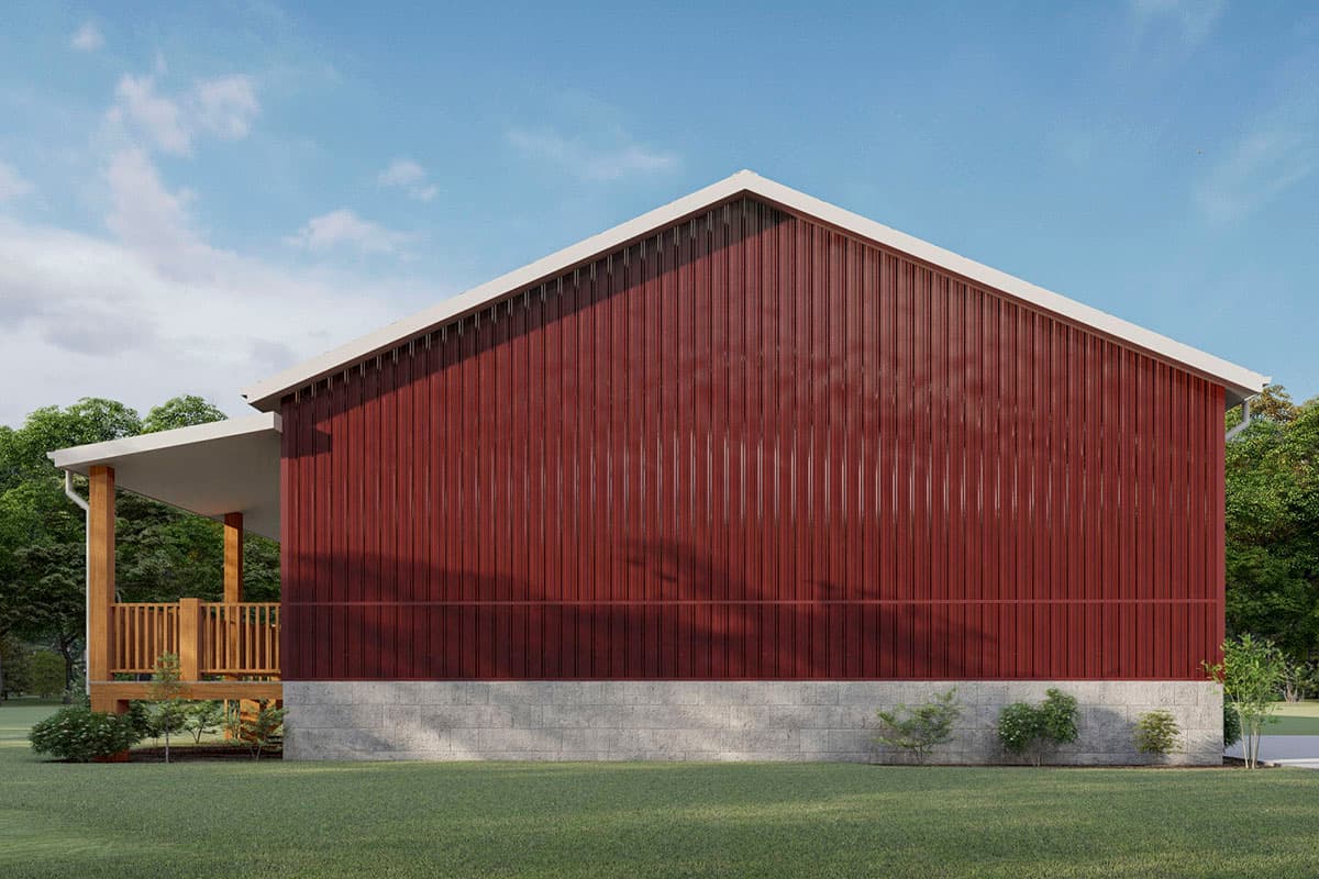 Plan 777029MTL: 2300 Square Foot Dog Trot House Plan - Image #10 - Country, Ranch, Rustic