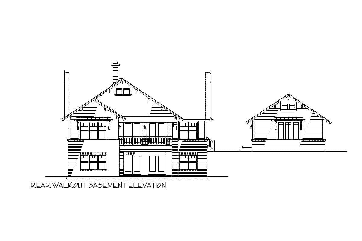Plan 16926WG: 3-Bed Craftsman Cottage House Plan Under 2000 Square Feet - Image #11 - Cottage, Country, Craftsman, New American, Rustic, Traditional