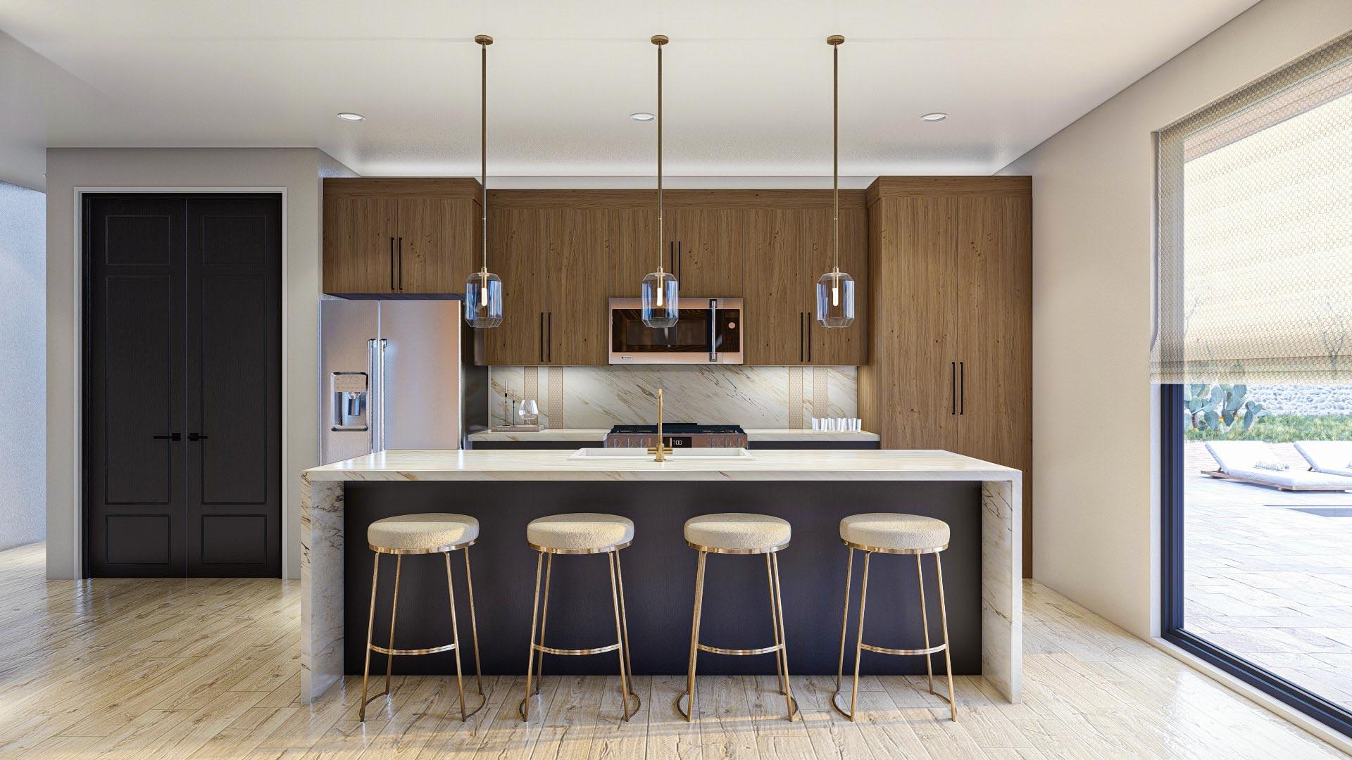 Plan 623172DJ: Mid-Century Modern Dogtrot House Plan with 4 Beds and 3 Baths - Image #17 - Contemporary, Mid Century Modern, Modern, Prairie