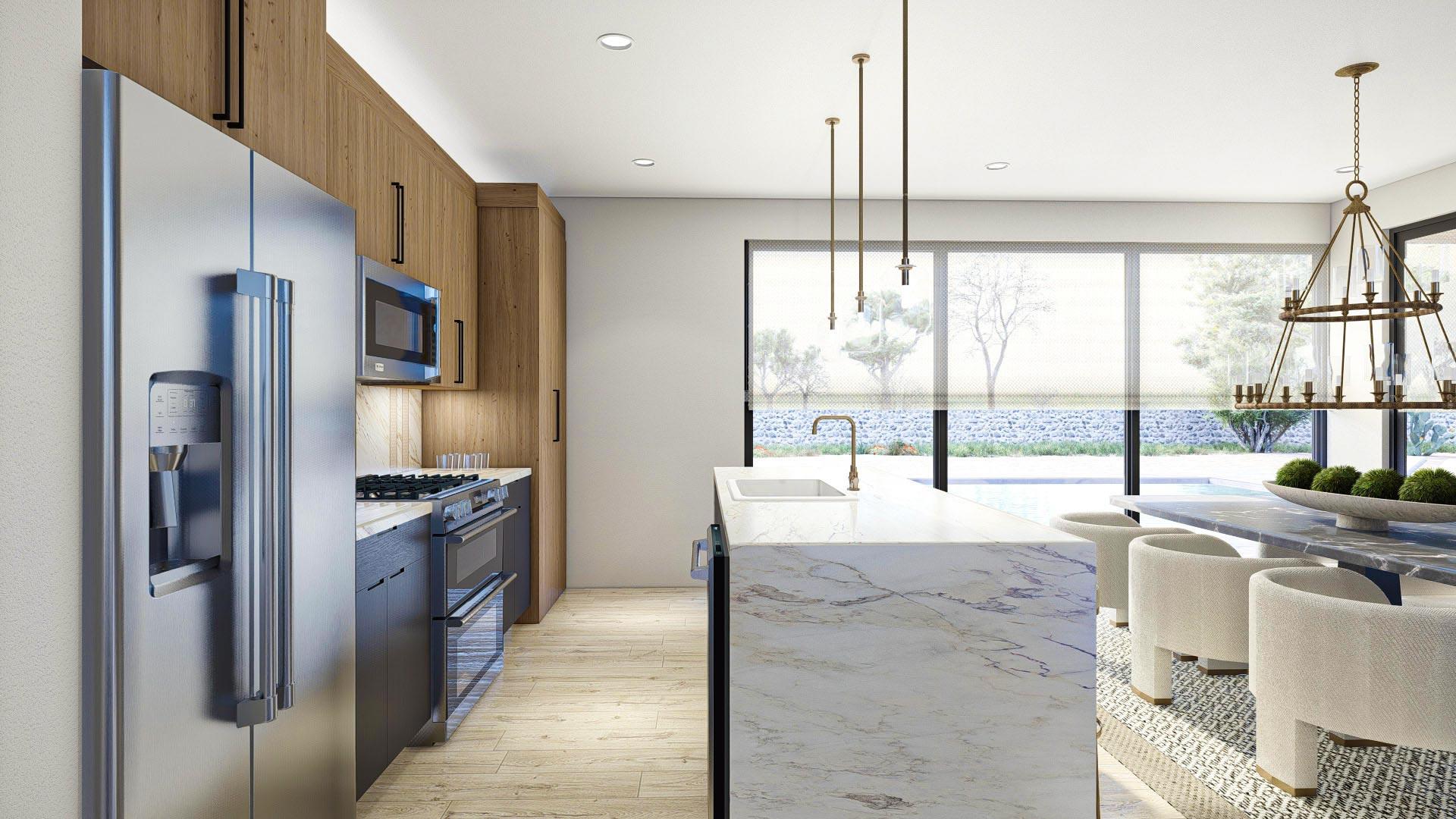 Plan 623172DJ: Mid-Century Modern Dogtrot House Plan with 4 Beds and 3 Baths - Image #18 - Contemporary, Mid Century Modern, Modern, Prairie