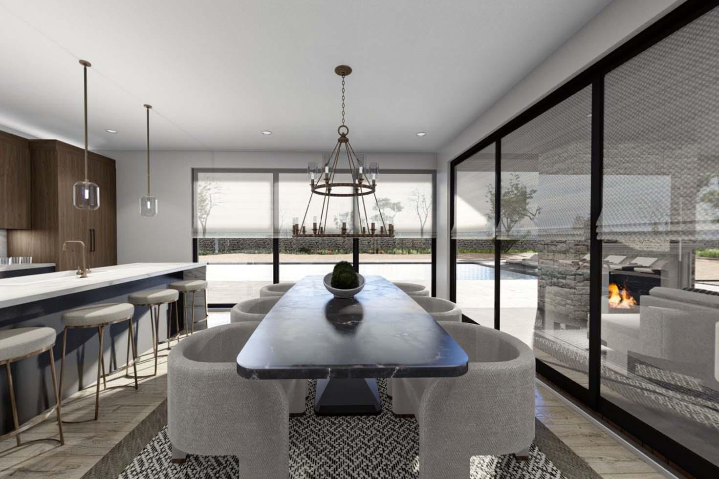 Plan 623172DJ: Mid-Century Modern Dogtrot House Plan with 4 Beds and 3 Baths - Virtual Tour Cover Image - Contemporary, Mid Century Modern, Modern, Prairie