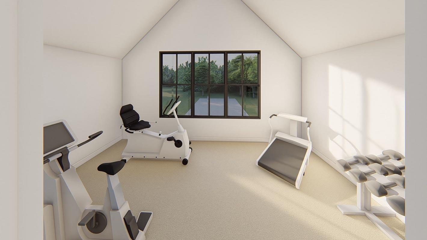 Plan 915057CHP: 4500 Square Foot Contemporary Texas-Style Farmhouse Plan with 4 Beds - Image #12 - Farmhouse, Hill Country, New American, Transitional