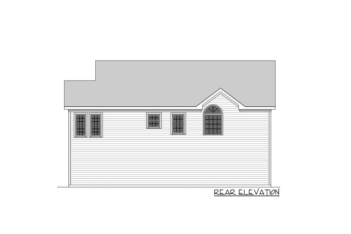 Plan 29908RL: Traditional 2-Bed Carriage House Plan with Island Kitchen and Sun Deck - Image #4 - Carriage, Country, Craftsman, New American, Traditional
