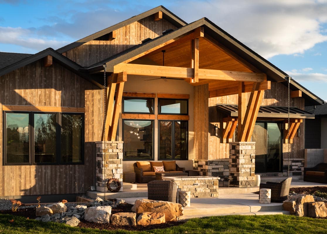 Plan 95183RW: 2600 Square Foot Contemporary Mountain House Plan with Lower Level Expansion - Image #8 - Contemporary, Craftsman, Mountain, Rustic