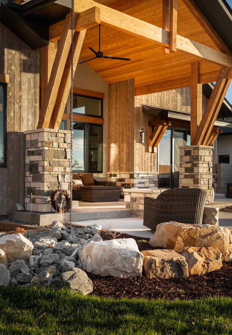 Plan 95183RW: 2600 Square Foot Contemporary Mountain House Plan with Lower Level Expansion - Image #9 - Contemporary, Craftsman, Mountain, Rustic