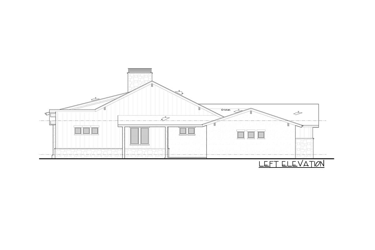 Plan 95185RW: 2500 Square Foot Rustic Mountain Ranch House Plan with Lower Level Expansion - Image #19 - Mountain, New American, Ranch, Rustic