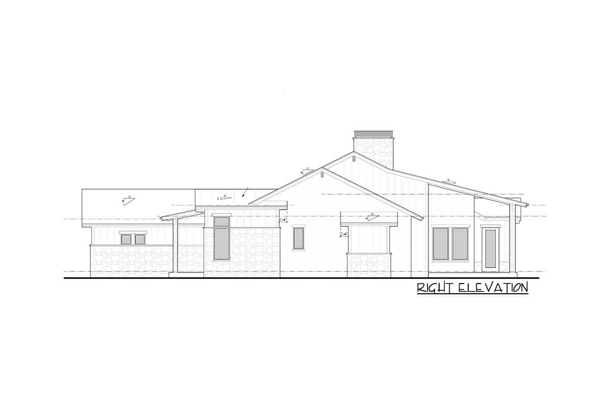 Plan 95185RW: 2500 Square Foot Rustic Mountain Ranch House Plan with Lower Level Expansion - Image #21 - Mountain, New American, Ranch, Rustic