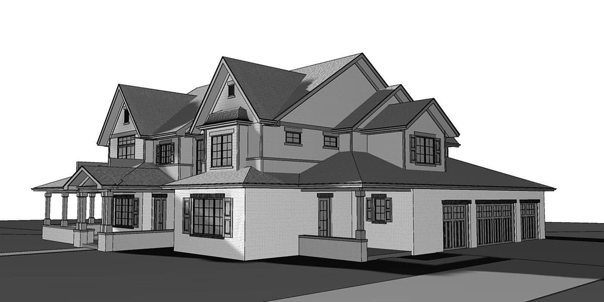 Plan 95187RW: Luxury Shingle House Plan with Spice Kitchen and In-law Suite - Image #11 - Country, Farmhouse, New American, Shingle, Traditional