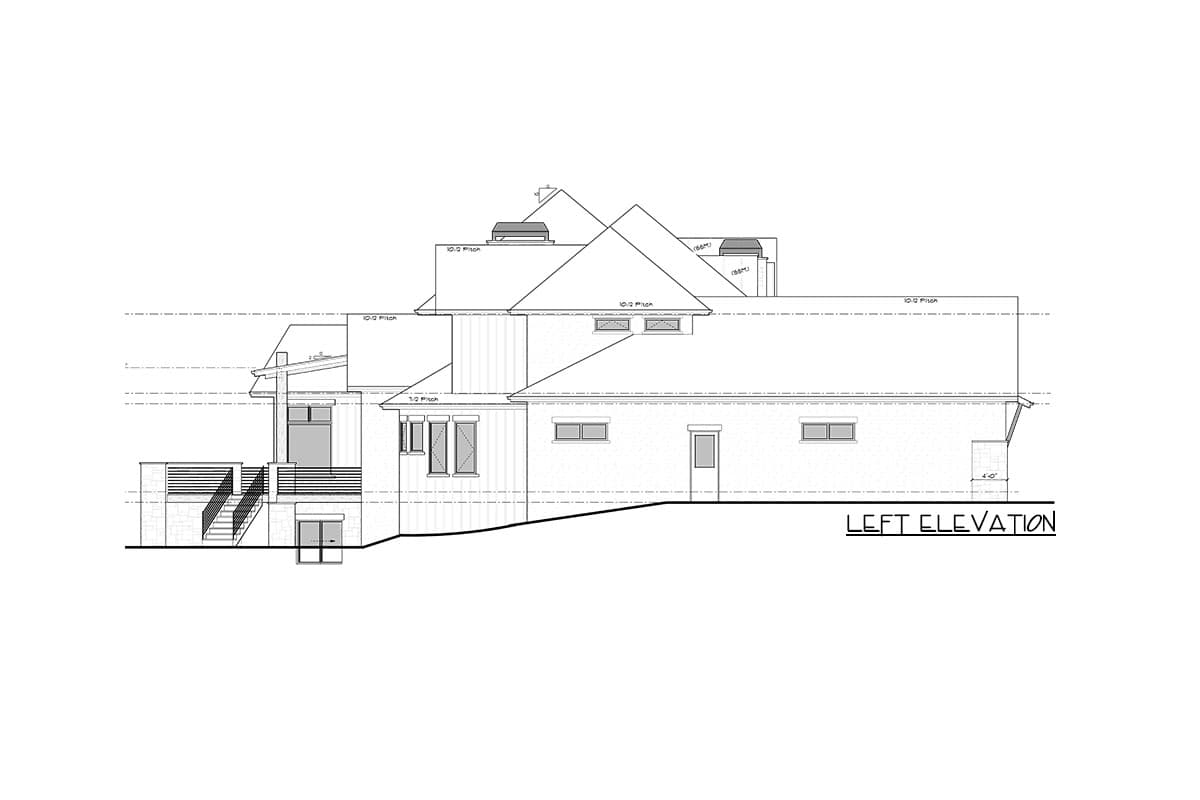 Plan 95188RW: Mountain Craftsman Home Plan with 5-Car Garage - 4146 Sq Ft - Image #27 - Craftsman, Mountain, New American