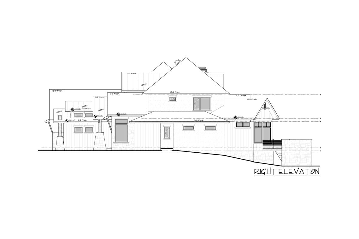 Plan 95188RW: Mountain Craftsman Home Plan with 5-Car Garage - 4146 Sq Ft - Image #29 - Craftsman, Mountain, New American