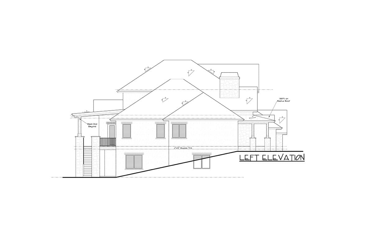 Plan 95190RW: Contemporary Country House Plan Under 3000 Square Feet with Barrel-Arched Entry - Image #17 - Craftsman, Mountain, New American, Transitional