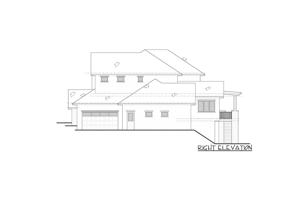 Plan 95190RW: Contemporary Country House Plan Under 3000 Square Feet with Barrel-Arched Entry - Image #19 - Craftsman, Mountain, New American, Transitional