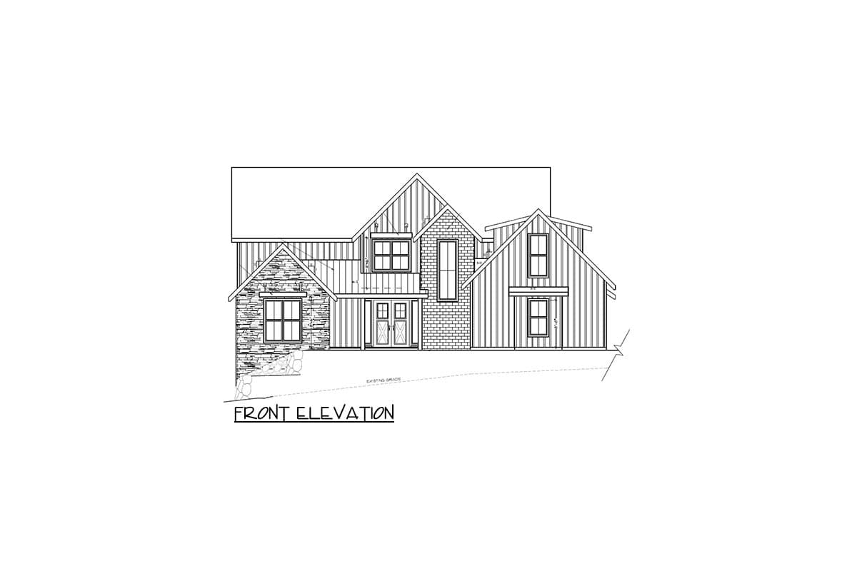 Plan 85368MS: 4100 Square Foot Modern Farmhouse Plan with 2-Story Great Room - Image #8 - Country, Craftsman, Modern Farmhouse, New American, Northwest