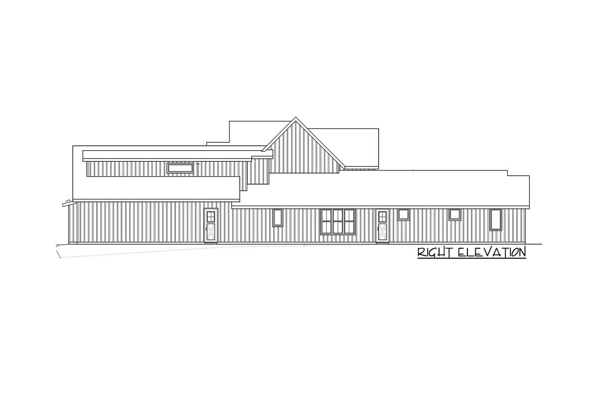 Plan 85368MS: 4100 Square Foot Modern Farmhouse Plan with 2-Story Great Room - Image #11 - Country, Craftsman, Modern Farmhouse, New American, Northwest