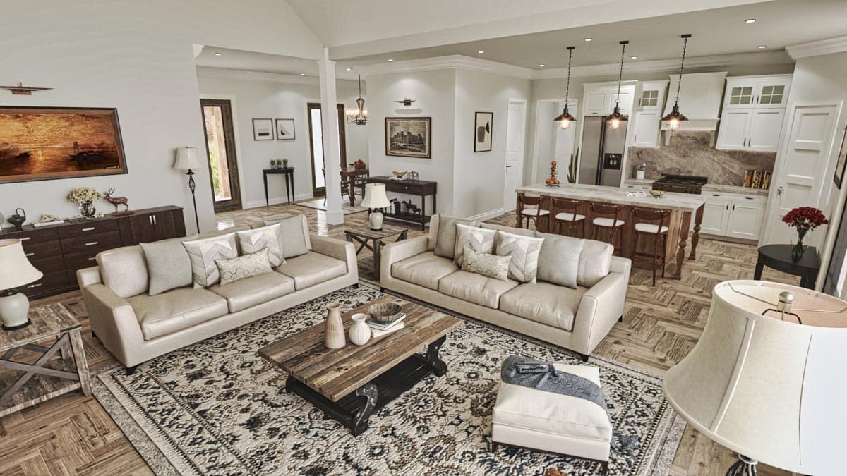 Plan 25793GE: Well-Balanced 1-Story Modern Farmhouse Plan Under 3000 Square Feet - Image #12 - Country, Craftsman, Farmhouse, Modern Farmhouse, New American, Ranch, Rustic