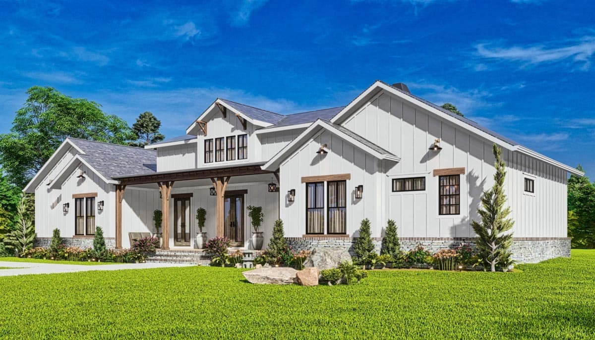 Plan 25793GE: Well-Balanced 1-Story Modern Farmhouse Plan Under 3000 Square Feet - Image #7 - Country, Craftsman, Farmhouse, Modern Farmhouse, New American, Ranch, Rustic