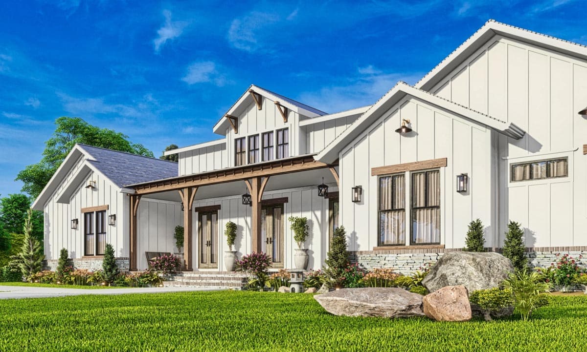 Plan 25793GE: Well-Balanced 1-Story Modern Farmhouse Plan Under 3000 Square Feet - Image #8 - Country, Craftsman, Farmhouse, Modern Farmhouse, New American, Ranch, Rustic