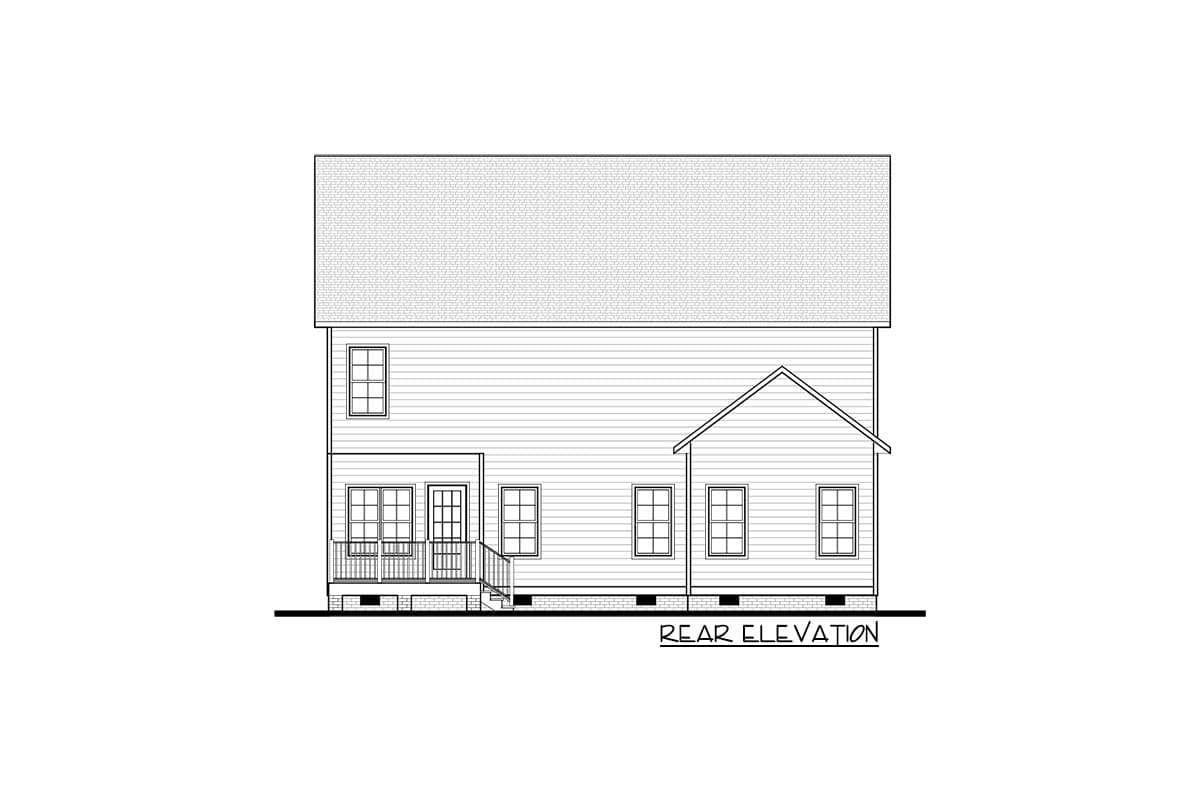 Plan 83630CRW: Country Cottage Plan with Main-Level Owner's Suite and Study - 3054 Sq Ft - Image #9 - Bungalow, Cottage, Country, Farmhouse